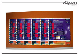 全自動上下料海報貼標機_上下料貼標機_萬志自動化