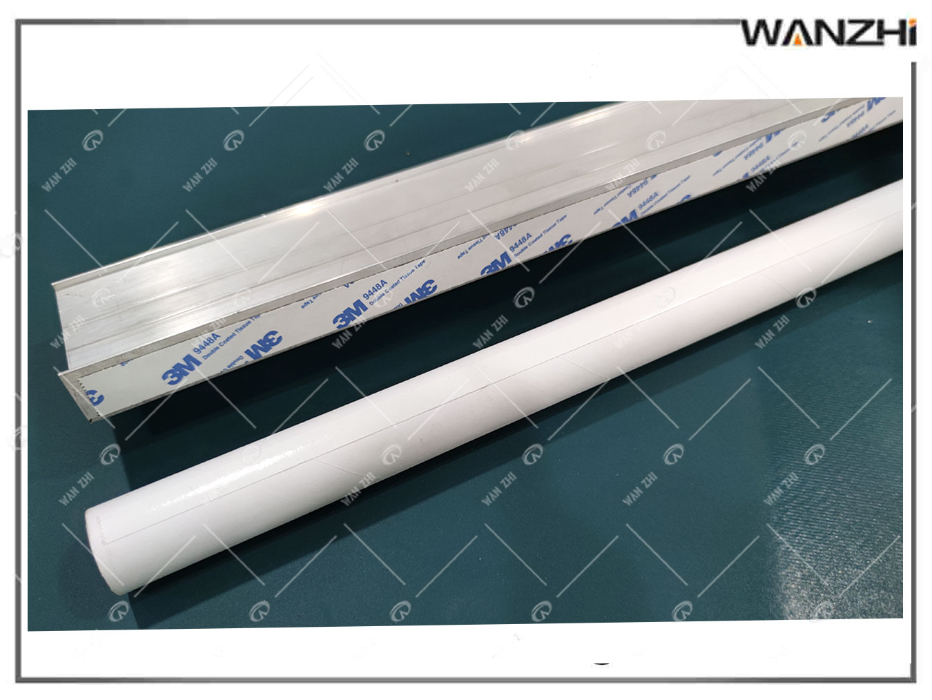 鋁條圓管貼膠機_圓管貼雙面膠機_東莞市萬志自動化科技有限公司